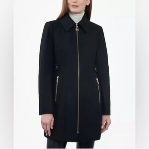 Michael Kors Zip Up Pea Coat